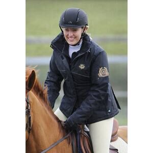 Mountain Horse Windsor Jacket Equestrian Horse Lined Black No Hood